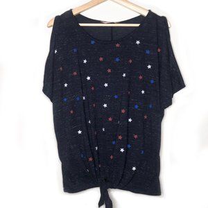 SJS Patriotic Stars Short Sleeve Shirt